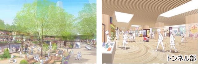 西新宿グランドモールの将来イメージ