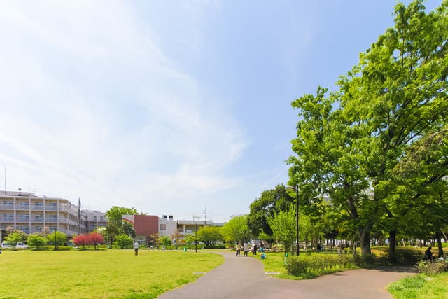 池尻大橋駅から南西に少し進んだ先の東山公園