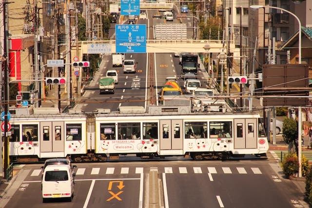 世田谷線若林踏切