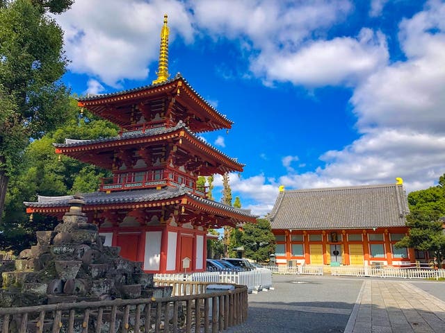 宝仙寺境内