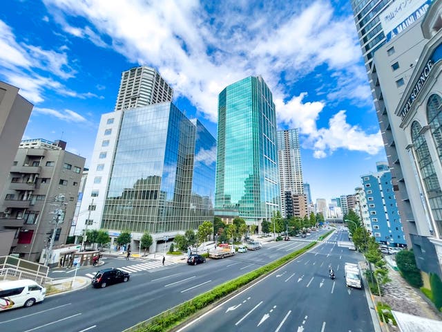 白金高輪駅前